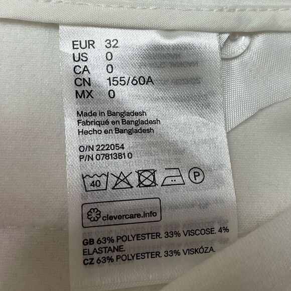 H&M dress pants sz 0 - Picture 6 of 8